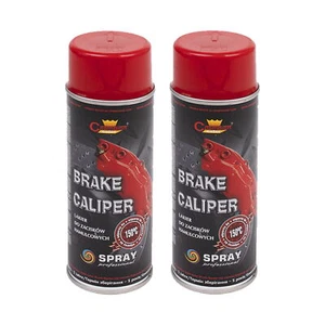 BREMSSATTELLACK  CC 2x 400 ml ROT - Farbe für Bremssättel und -trommeln - Afbeelding 1 van 2