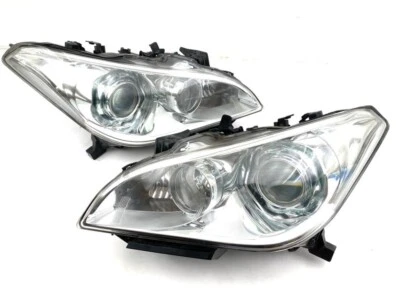Nissan Fuga Y51 Infiniti M37 HID Headlight W/AFS LH & RH Set KOITO 100-23035 JDM - Image 1 of 4