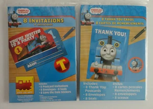 Thomas & Friends Birthday Party Invitations and Thank you Cards - Picture 1 of 2