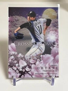 Shohei Otani BBM 2020 CROSS BLOSSOMS  30th Anniversary CB24 Rare Card from japan - Picture 1 of 10