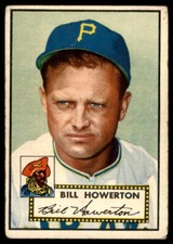 1952  Topps #167 Bill Howerton (moderate surface & corner wear)