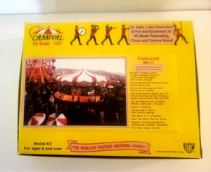 UNASSEMBLED IHC HO Scale 1:87 Carousel Carnival Ride Kit #5111 - Picture 1 of 12