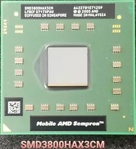 Cpu Amd Sempron Smd3800Hax3Cm Amd Sempron Mobile 3800+ 2.2Ghz - Picture 1 of 1