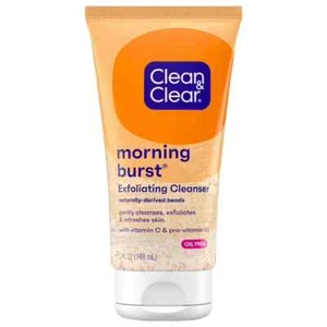 Clean&Clear Morning Burst Facial Scrub with Bursting Beads Oil-Free 5 oz 24 Pack - Picture 1 of 3