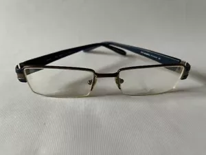 Morel ÖGA Rectangular Half Rim Metal/Plastic Eyeglasses Frame 54-19-145 - Picture 1 of 14