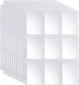 648 Pockets Card Sleeves Binder Sheets 9 Pocket Page Protector for Trading Cards - Picture 1 of 7