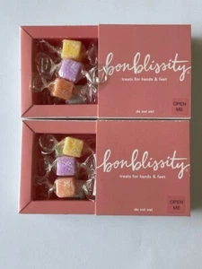 Bonblissity Mini travel Box 6 Sampler Scents Treat for Hands & Feet 2-Pack - Picture 1 of 4
