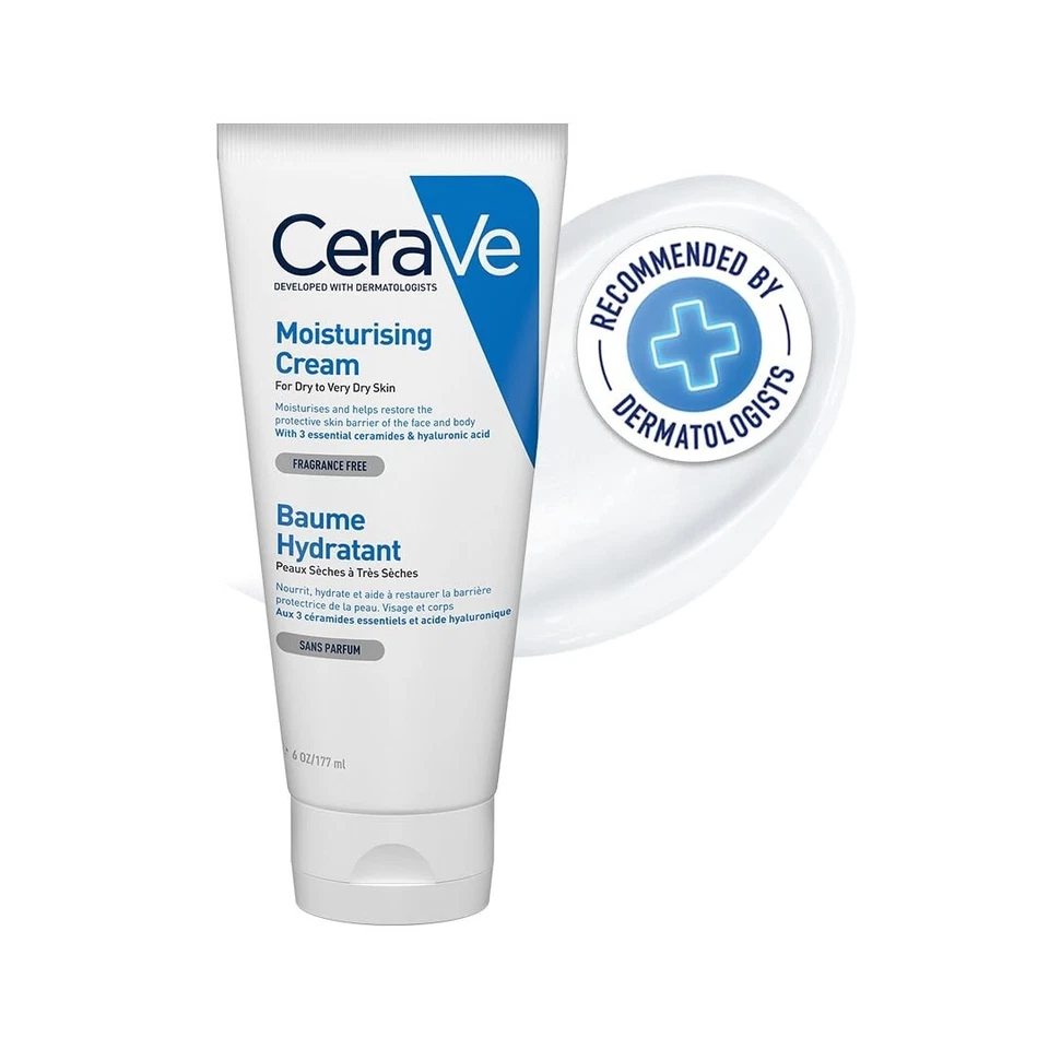 CERAVE Moisturising Cream For Dry To Very Dry Skin