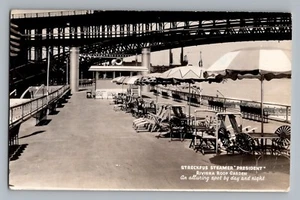 Streckfus Vapor Presidente Río Techo Jardín Foto Real Postal RPPC 1925-42 - Imagen 1 de 2