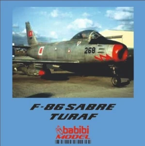 1/72 - F-86 North American Sabre - Fuerza Aérea Turca - Juego de calcomanías - DBT-01129 - Imagen 1 de 4