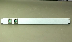 2 zwei Switchcraft Buchse XLR Eingang Patchbay 1RU Rack Einheit Front Studio Audio - Bild 1 von 5