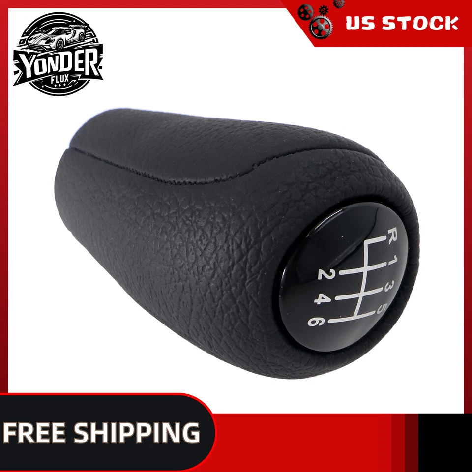 Black 6 Speed Shift Knob For Mazda 3 5 & 6 2009-2015 CC30-46-030C Foto 1 de 4