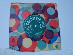 SHANE RIMMER    THE THREE BELLS / I WANT TO WALK YOU HOME    VINYL 7"   Columbia - Picture 1 of 1