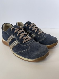 Skechers Blue Suede Athletic Shoes for 