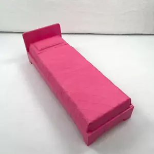 Barbie Dreamhouse Pink Bed Replacement Furniture Part Mattel 2018 Dream House - Picture 1 of 10