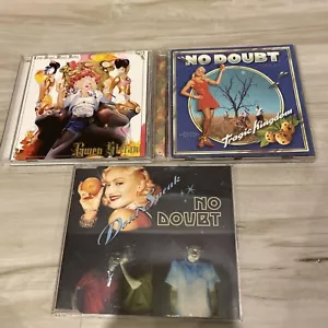 No Doubt Gwen Stefani 3 CD LOT "Don't Speak" UK Import Tragic Kingdom Love - Picture 1 of 8