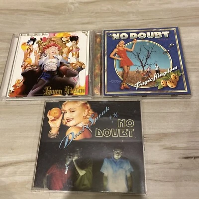 No Doubt Gwen Stefani 3 CD LOT  "Don't Speak" UK Import Tragic Kingdom Love - Image 1 of 4