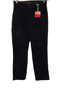 LEE Sinfully Soft Pants Comfort Fit Straight Leg Black Womens Sz 6 Medium NEW  - Picture 1 of 11