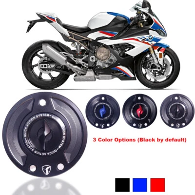 Tampa do tanque de combustível gasolina para BMW S1000RR/R HP4 2010-2022 S1000R Naked R NINE TR9T - Imagem 1 de 4