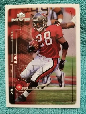 1999 UPPER DECK MVP WARRICK DUNN #177 TAMPA BAY BUCCANEERS  - Image 1 of 4