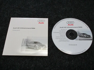 BORDBUCH Audi A5 8T Bedienungsanleitung Infotainment MMI Onboard CD 29256283588 - Bild 1 von 4