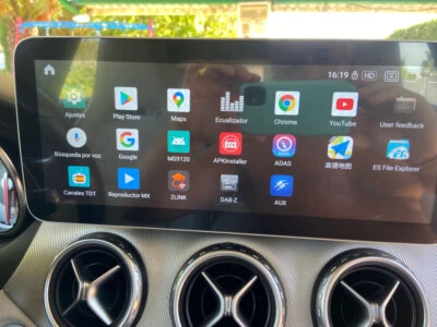 12.5 Android Screen Upgrade Multimedia Mercedes Benz CLA GLA W176 2013-2018 Wifi - Image 1 of 4