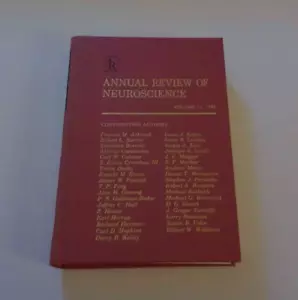 Annual Review of Neuroscience Volume 11 1988 hardcover book - Imagen 1 de 4