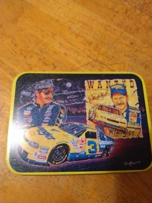 1999 Action Dale Earnhardt Sr Wrangler and Goodwrench Cars in Tin 1:64 - Image 1 of 4