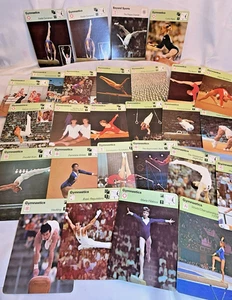 Sportscaster Card Lot Of 25 Olympic Gymnastics Nadia Comaneci More 1977-79  - Picture 1 of 11