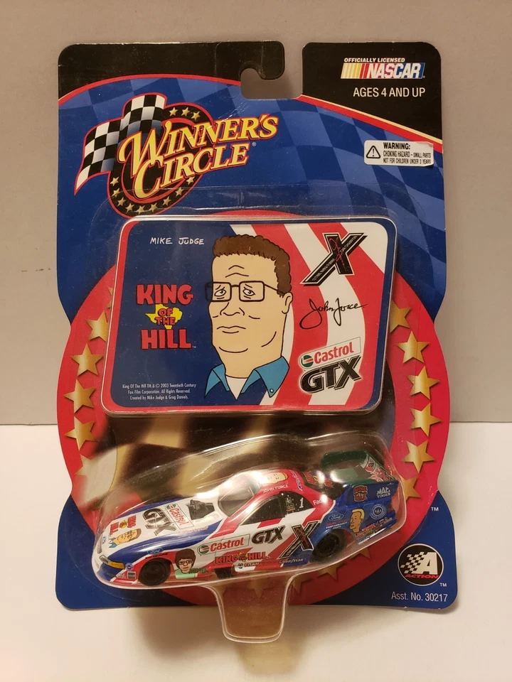 2003 Winner's Circle 1:64 John Force King of the Hill Castrol GTX Funny Car - Image 1 of 4