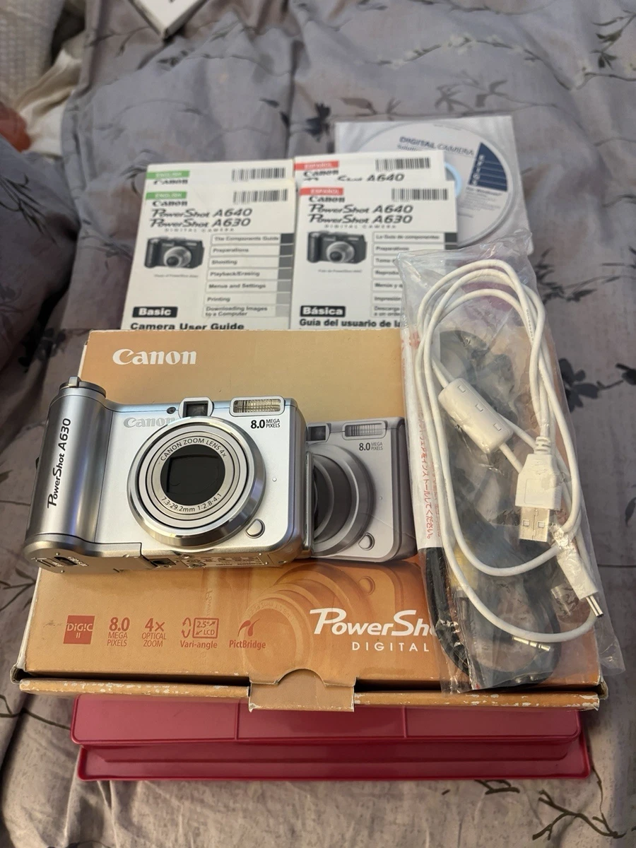 Preços baixos em Câmeras digitais Canon PowerShot A630 8-9,9 MP | eBay