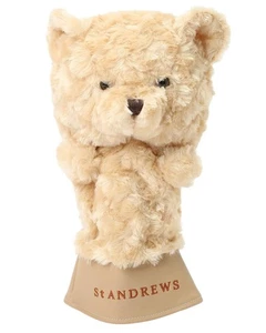 St. Andrews Teddy Bear Series Driver Headcover (Beige, FR) - 042-59... ore order - Picture 1 of 4