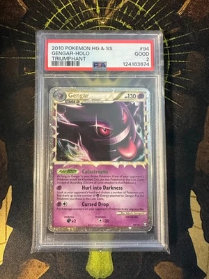 Pokemon Gengar 94/102 Triumphant Prime PSA 2 - Image 1 of 2