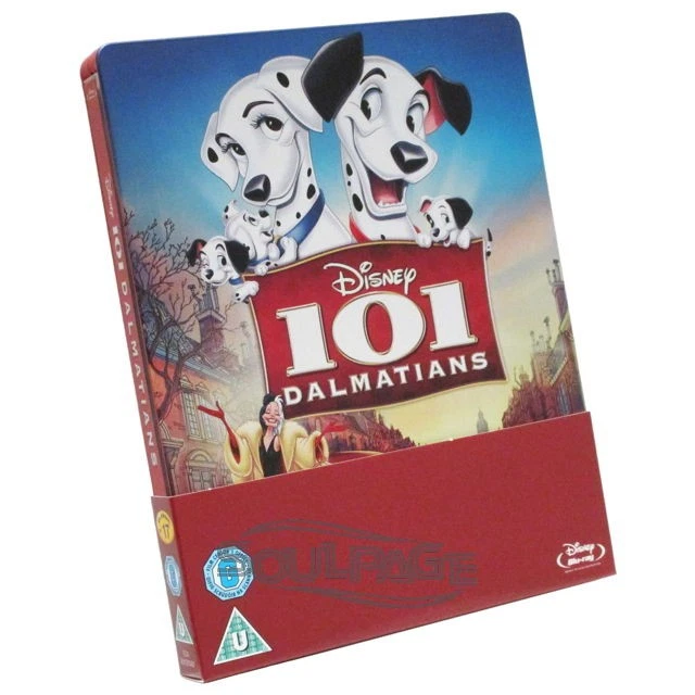 101 Dalmatians [Steelbook] (ohne dt. Ton) [Blu-ray] NEU / sealed - Bild 1 von 2