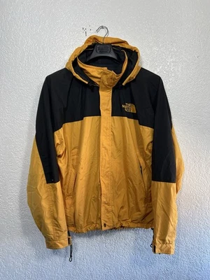 AS IS Vintage 90s The North Face Hydrenaline Yellow Black Windbreaker Jacket XL - Image 1 of 4