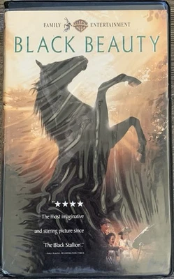 RARE! Clamshell Black Beauty VHS Movie Tape Family Entertainment 1994 VERY GOOD! - Image 1 of 4