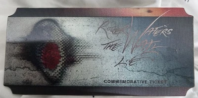 2012 Roger Waters The wall “ Toronto limited  Edition 3D Ticket  - Image 1 of 2