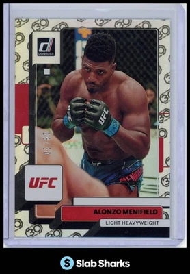 2023 PANINI DONRUSS UFC #126 ALONZO MENIFIELD HOLO 30TH ANNIVERSARY /30 - Изображение 1 из 4