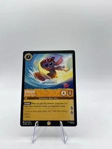 Disney Lorcana Fabled Stitch Carefree Surfer LEGENDARY 23/204 ENG NM - Picture 1 of 2