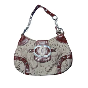 Monedero Guess vintage logo y2k para mujer clásico limpio niña tranquilo lujo boho chic - Imagen 1 de 10