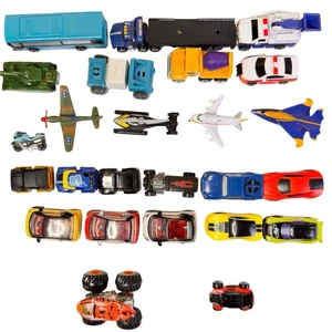 Neu & Vintage Konvolut Hasbro, Mattel, Tomy Micro Fahrzeuge 25 Teile - Bild 1 von 10