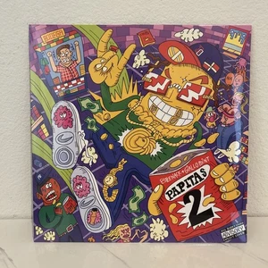Estee Nack x Giallo Point Papitas 2 Picture Disc Vinyl LP Record LE x/100 Daupe! - Picture 1 of 2