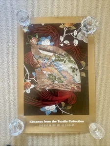 Art Institute of Chicago Poster Furisode Detail, Kimonos 20"x36" - Picture 1 of 11