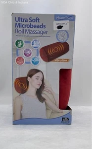 New In Open Box Ultra Soft Microbead Roll Massager Red - Picture 1 of 10