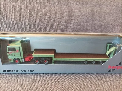 Herpa H0 1:87 in OVP - 266246 MAN TGA Tieflade-Sattelzug "Erbele" - Bild 1 von 4