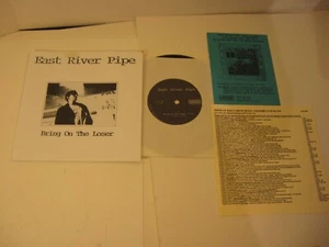 east river pipe 7 inch vinyl record on Merge Records 45 & ps 5 + CATALOG BH36 - Picture 1 of 1
