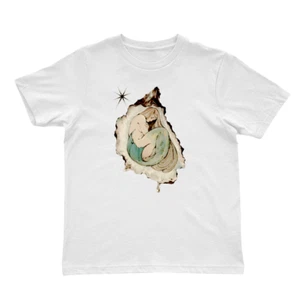Ropa Mermaidcore, Camisa Sirencore, Estilo Inspirado en el Océano, Camisa Top Sirena - Imagen 1 de 2
