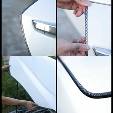 5 M Auto Bordo Sportello Protezioni Forma a U Trasparente Guarnizione Modanatura