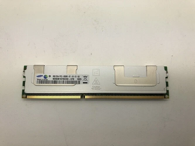 Samsung 8GB 2Rx4 PC3-8500R Server Memory Module M393B1K70CHD-CF8 - Image 1 of 1