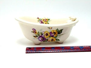 Vintage VB Athena Keramik Krallenfuß Badewanne Seife Schmuck Schale gebraucht - Bild 1 von 5